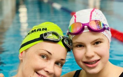 "Пасочки, на выход": Лидия Таран с дочерью Василиной сходили поплавать