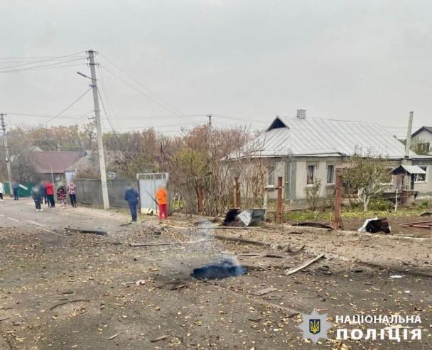 Наслідки атаки на Київську область у ніч проти 12 листопада / Фото: Нацполіція України