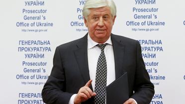 Заявление Шокина уже на Банковой