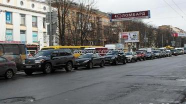 24 грудня в столиці зафіксували затор завдовжки 21 км