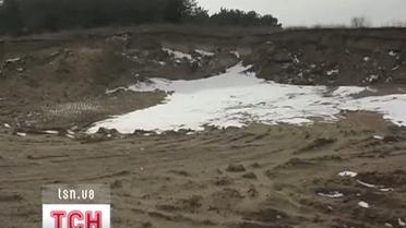 Нелегальная добыча песка грозит подтоплением на Запорожье