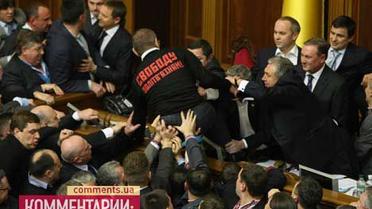 Бютівець: з регіоналами можна спілкуватися тільки кулаками