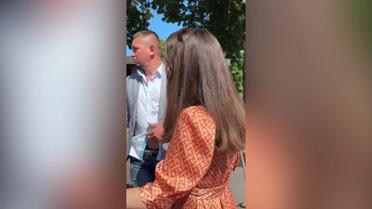 Рамине Эсхакзай в Киеве во время воздушной тревоги нахамил пьяный мужчина
