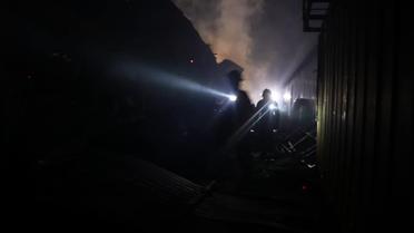 пожежа у києві_11 / © Управление ГСЧС Киева