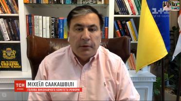 В "Сніданку" Саакашвили рассказал о своих первых шагах на новом посту