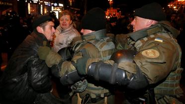 Сутички правоохоронців із протестувальниками на Майдані в Києві_9 / © Reuters