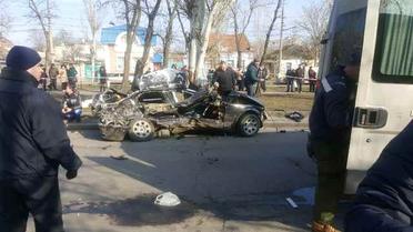 В Николаеве из-за ужасной аварии задержали полицейского