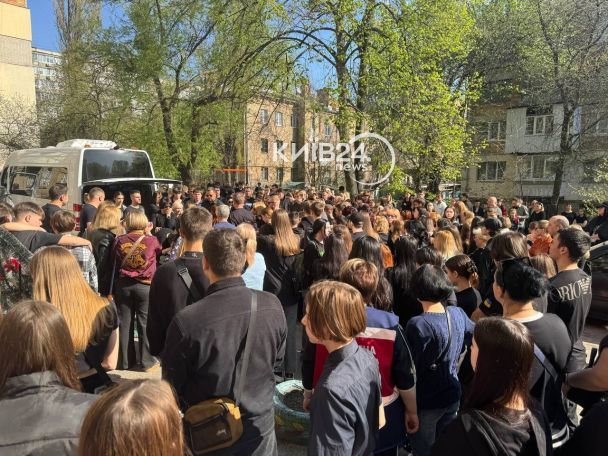 Похорон Максима Матерухіна / © t.me/kyivtv