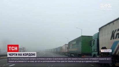 На кордоні з Польщею зросла черга вантажівок – з чим це пов'язано та скільки часу займе | Новини світу