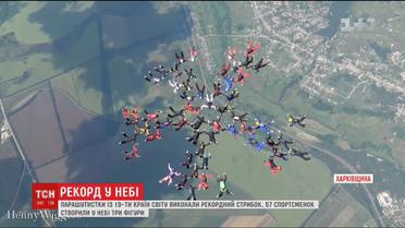 Під Харковом парашутистки з 19 країн встановили світовий рекорд