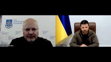 Володимир Зеленський провів розмову з прокурором Міжнародного кримінального суду в Гаазі  
