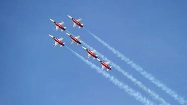 Аеробатична група швейцарських ВПС "Patrouille Suisse" / © AFP