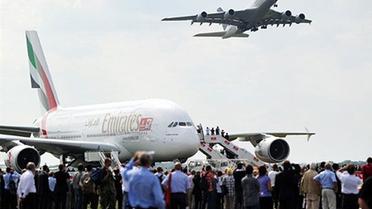 Цього року в роботі авіасалону "International Aerospace Exhibition" бере участь рекордна кількість експонентів &mdash; 1153 компанії. / © AFP