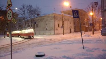 Київ завалило снігом_1 / © ТСН.ua