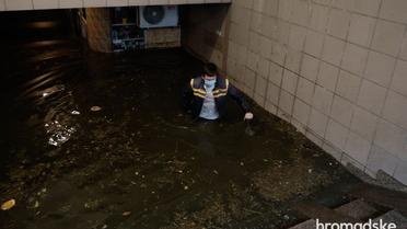 Затоплене метро "Академмістечко" у Києві: фото вражають