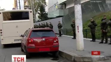 Інтер блокують / © ТСН.ua