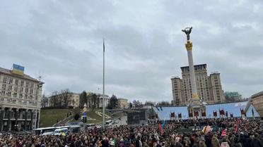 В Киеве тысячи человек простились с погибшим Героем "Да Винчи" (фото)