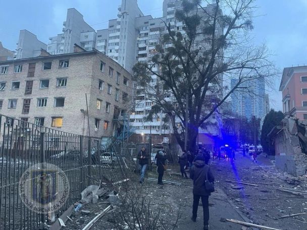 Последствия удара по Киеву 23 января, Соломенский район