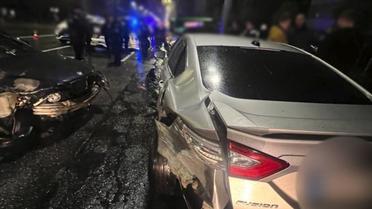 Масштабное ДТП в Киеве 11 ноября / © Патрульная полиция Киева